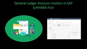 How to create G/L ACCOUNTS in SAP S/4HANA using Fiori (F0717)