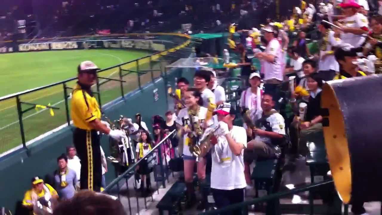 阪神タイガース やっぱり面白い応援団 マルオさん頑張れ 7 12 Youtube