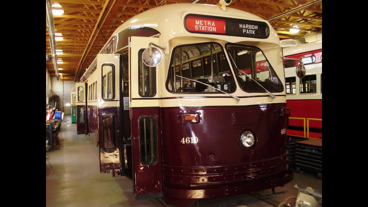 Ex Toronto PCC Streetcars Operate In Kenosha Wisconsin