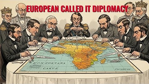 When European nations drew lines on a map and called it "diplomacy" 