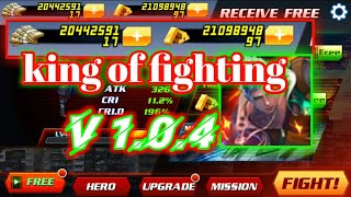 King Of Fighting Mod Apk Versi 1.0.4 (Unlimited Money & Gold) + free download screenshot 1