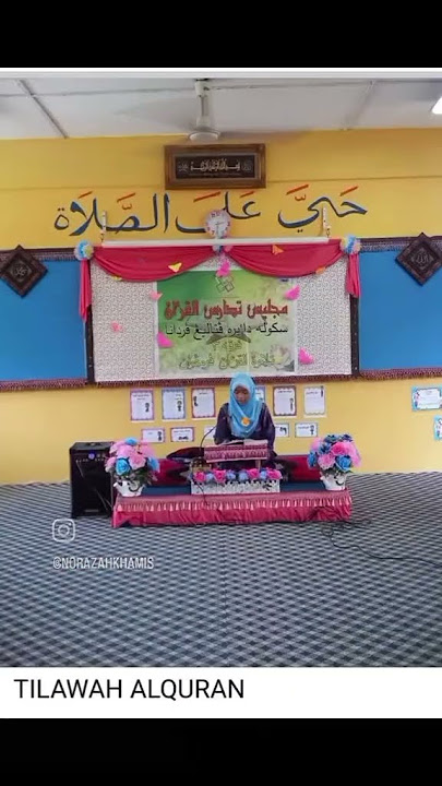 Noura Tilawah AlQuran representing SK USJ12, peringkat Petaling Perdana