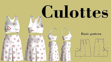 Master the Culottes Base Pattern in Minutes | No Experience Needed!