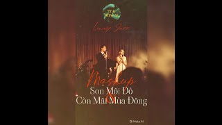 Lounge Jazz Retro | Mashup Son Môi Đỏ &amp; Còn Mãi Mùa Đông - AI cover