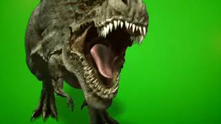 Juric World Park Green Screen Dinosaur Animation Video