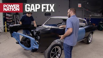 Fitting New Body Panels On A Classic Chevelle - Detroit Muscle S3, E23