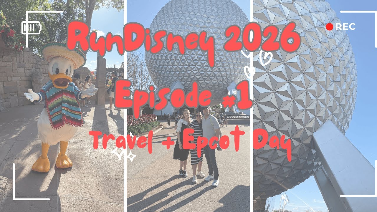 Travel Day to Disney World! ✈️ RunDisney Marathon Weekend Begins | Epcot & Port Orleans Riverside