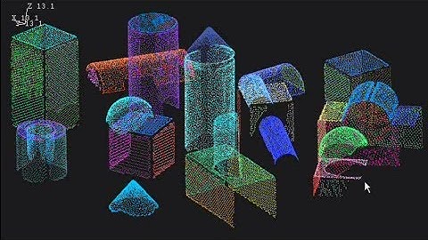 Fully automatic feature extraction from point cloud