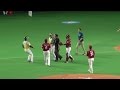 20170429 E美馬の死球で中田が激怒！両軍ナインが飛び出す事態に！