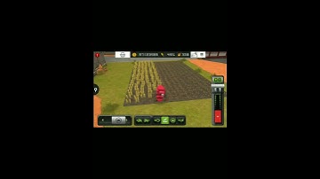 #grow Harvesting  of corn ll Farming simulator 18 ll FS 18 ll #shorts