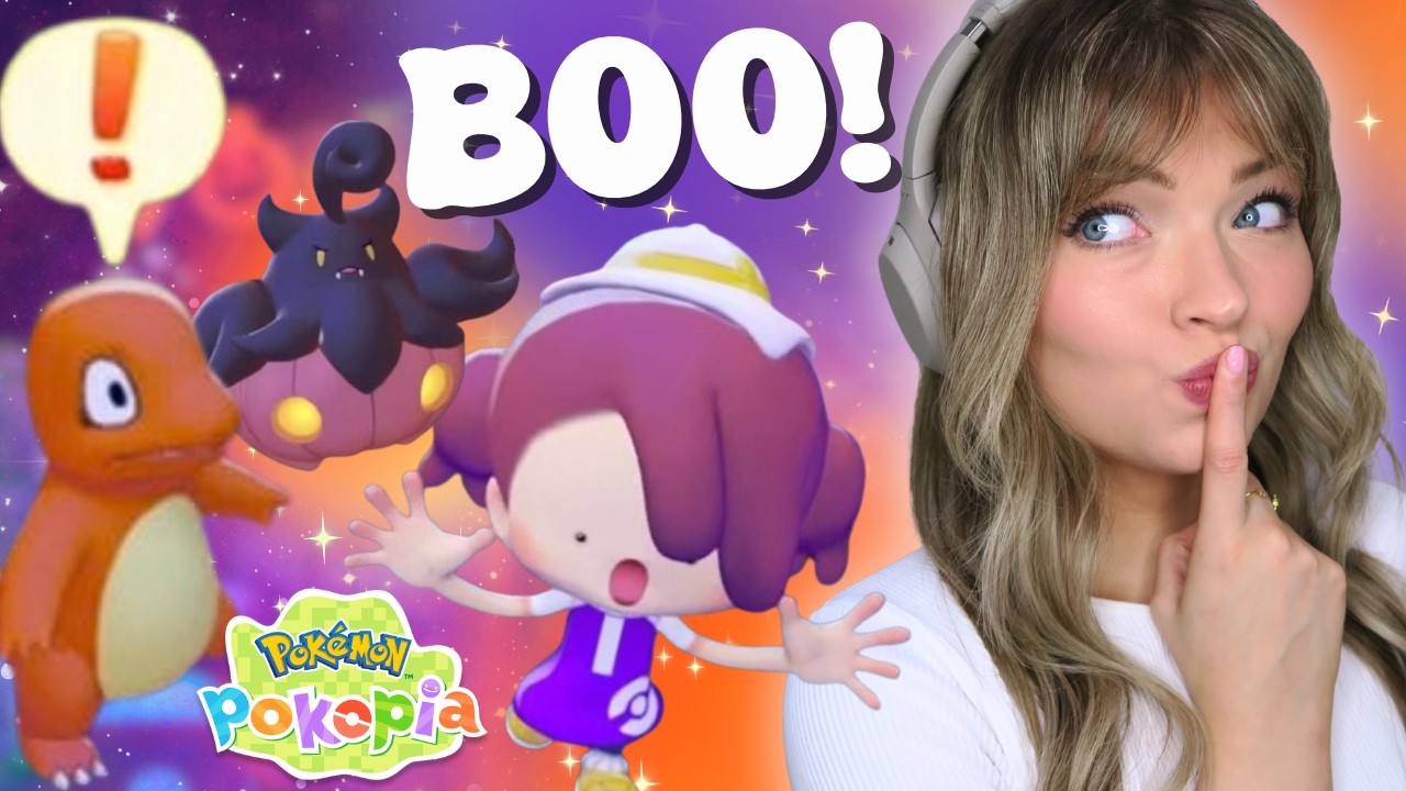 SCARING MY POKÉMON 🎃 Halloween Event! Pokémon Pokopia Live