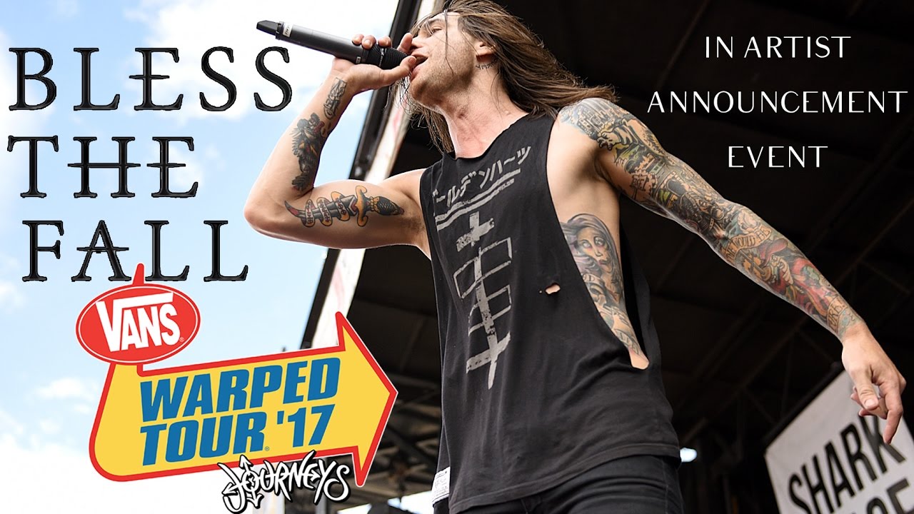 blessthefall warped tour