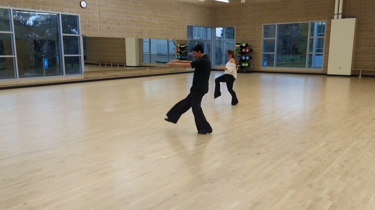 Never Been To Spain line dance @ Sonoma State University; 12 December 2025