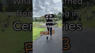 What are the blue colored headstones | Cemeteries
