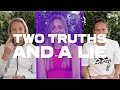 Paula Badosa in a music video?! WTA tennis stars play 2 TRUTHS and a LIE 🤥