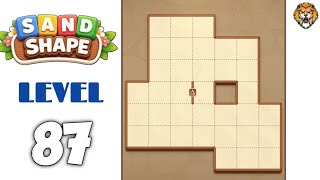Sand Shape Level 87 Walkthrough