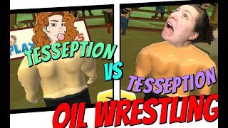 IM A SLIPPERY SNAKE! - OIL WRESTLING (funny indie game) screenshot 4