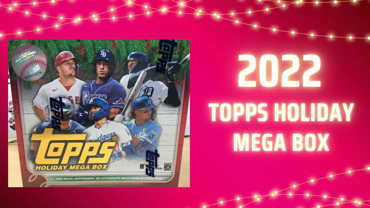2022 Topps Holiday Mega Box Opening Relics, SPs & Autos? YouTube