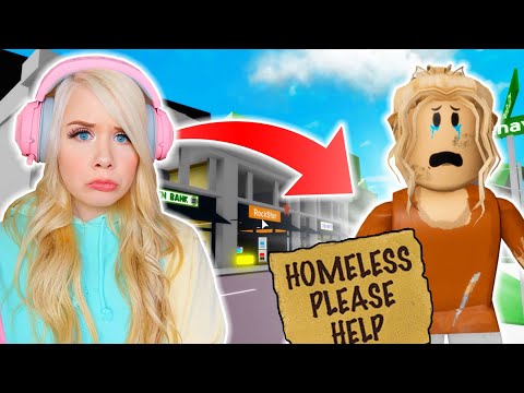 I WAS HOMELESS IN BROOKHAVEN! (ROBLOX BROOKHAVEN RP)