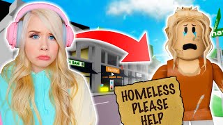 I WAS HOMELESS IN BROOKHAVEN! (ROBLOX BROOKHAVEN RP)
