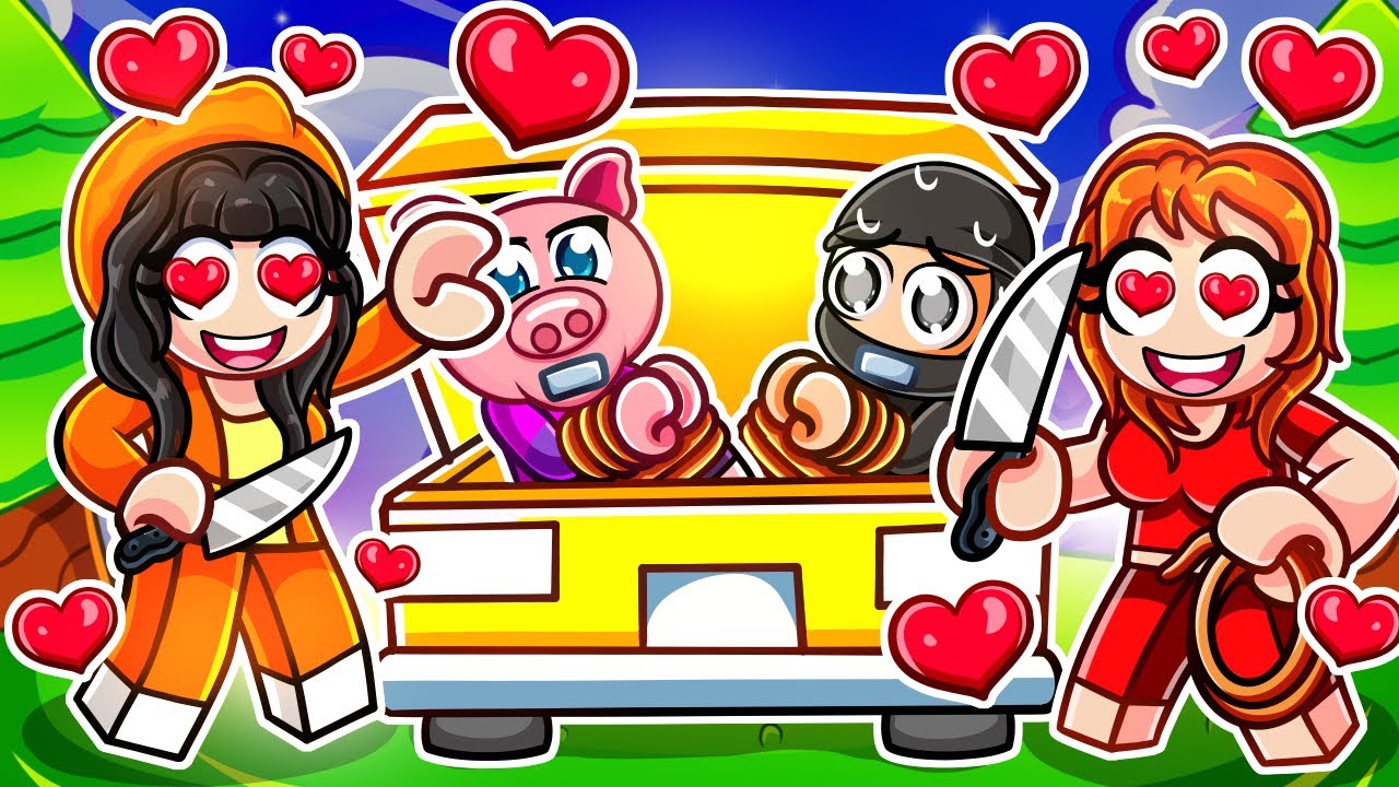 Šílené FANYNKY unesly BOUCHALA a TROSPYHO v Robloxu!