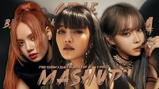 BLACKPINK x AESPA x (G)I-DLE - Pink Venom x Solo x Black Mamba x Girls x Uh-Oh (+More) [MASHUP]