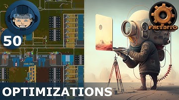 OPTIMIZATIONS - Step 50: Factorio Megabase (Step-By-Step)