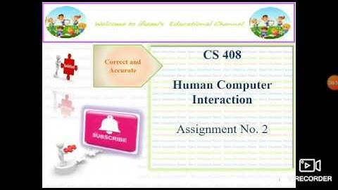 100% Correct Solution of CS408 Assignment 2 || Spring 2020