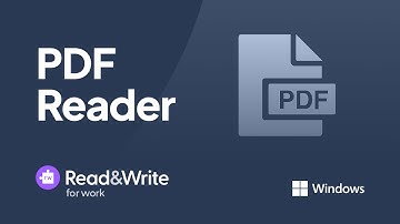PDF Reader | Read&Write for Work