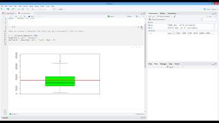 How to Set Up a Horizontal Line in a Boxplot in R. [HD]