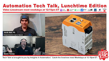 Revolution PI, Linux & Edge Applications with Jacob Abel: Automation Tech Talk for 10/29/25