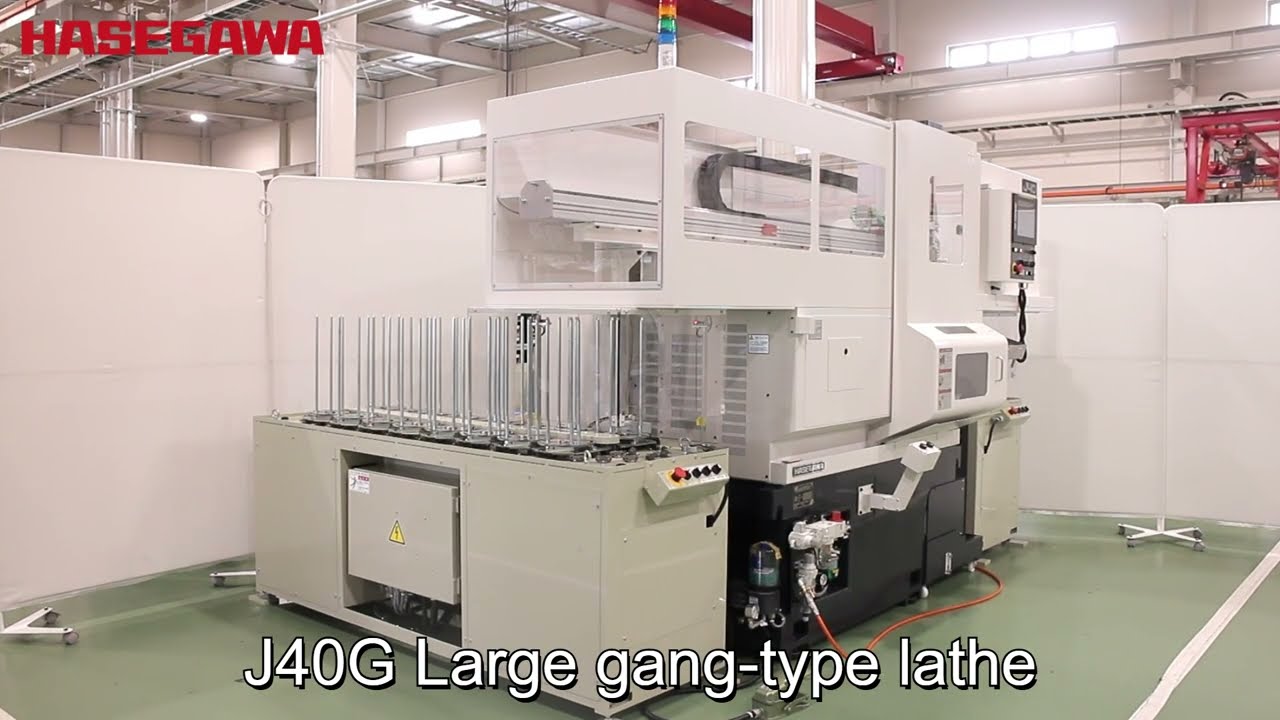 専用出品G-BOOTHM450 ProSpace最大430m3/h二段階切替付 J40G】400mm-Stroke Gang Lathe with Grinding & Gantry Loader - YouTube