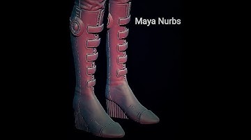 Making Boots - Zbrush Timelapse