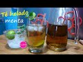 Mejora tu digestión con el té helado de menta.