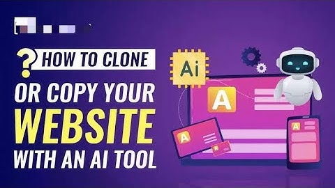 How to clone or copy any website Using Ai tool