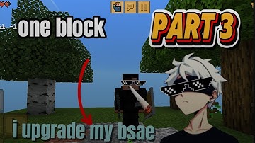 I upgrade my base|| in craft and building|| one block|| Part 3|| 🫥