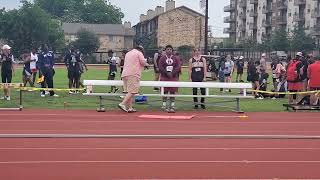 K&#39;Syn &quot;Kash&quot; Howell (Middle School Shot Put Champ) at the TCSAAL Track and Field State Championship