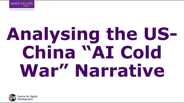 Analysing the US--China "AI Cold War" Narrative