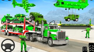 Us Army Vehicle Transport - Army Car Truck Transport - Android Gameplay screenshot 5