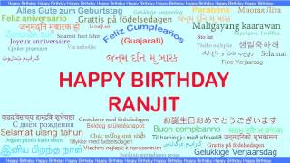 Ranjit   Languages Idiomas - Happy Birthday