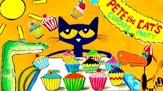 Pete The Cat and The Missing Cupcakes | Sing Along Books | Animated Video