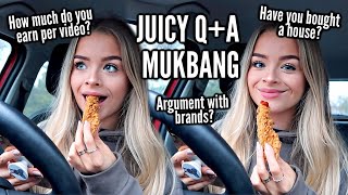 DRIVE THRU MUKBANG- QUESTIONS I'VE NEVER ANSWERED/AVOIDED..