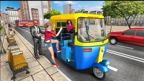 Tuk Tuk Auto Rickshaw Driving Game Level 1#games #gameplay