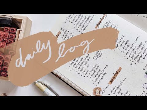 Daily Logs in my Bullet Journal | L1917 | LindseyScribbles