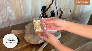 Hastes Flexiveis De Bambu