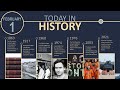 What HAPPENED in History TODAY? 🕰️📅 | On This Day February 1 (2025)