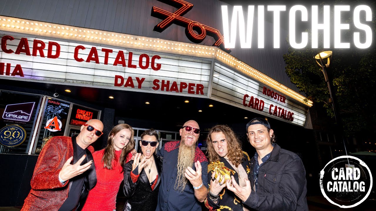 Watch CARD CATALOG - Witches at FOX THEATRE on YouTube Watch CARD CATALOG - Witches at FOX THEATRE on YouTube