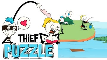 Thief Puzzle 2: Stickman Story - Gameplay Walkthrough All Levels Part 2