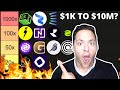 🔥10 MILLIONAIRE-MAKER Altcoins With 100-1000X Potential?! (ACT FAST!) 🚀
