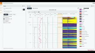 Assisted Lithology Interpretation – OpenWorks Connectivity